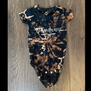YSL Tie-Dye onesie